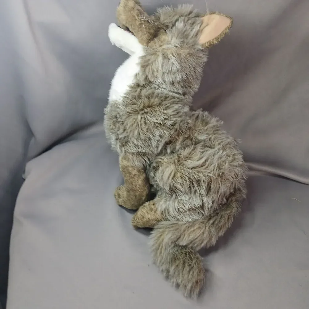 Folkmanis Coyote Hand Puppet Plush Preowned 11FM010 Puppy Size 16